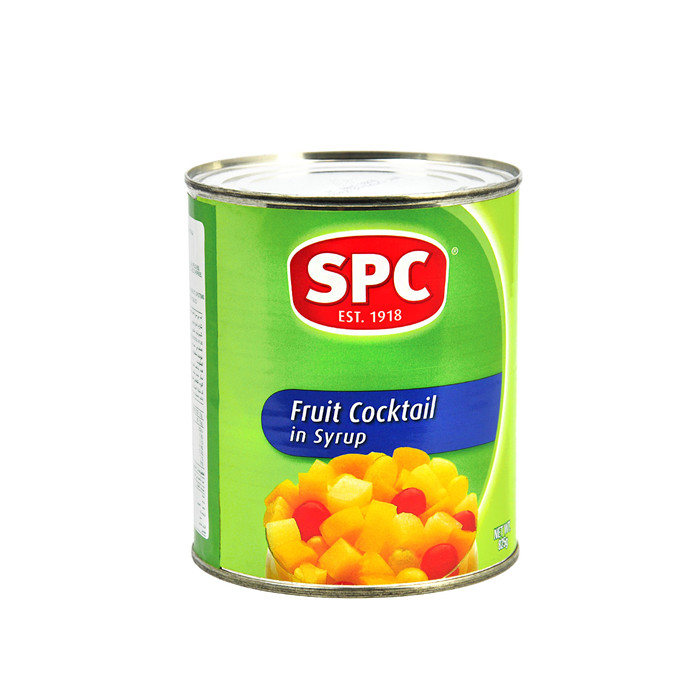 tasty canned fruit cocktail